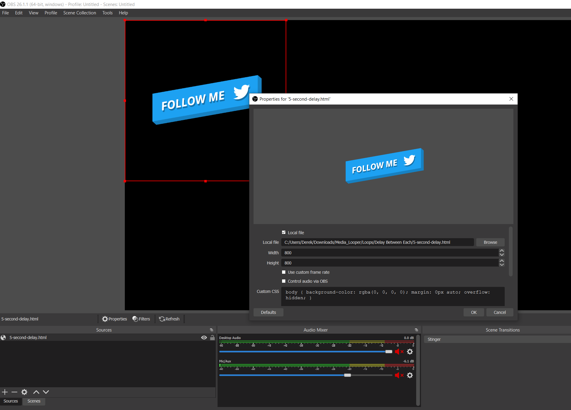 Media Looper Nerd or Die Support